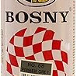 BOSNY Aerosol Spray Paint, Grey Glossy Finish 400ml-image-3