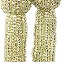 Trendy and Ethnic Acrylic Pearls Tassel Women's Ethnic Work Hanging Latkan for Sareepallu Blouse Dupatta Lehenga (Set of 1 Pairs)-image-1