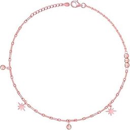 925 silver Rose Gold Pole Star Anklets| Gifts for Women and Girls | With Certificate of Authenticity and 925 Stamp | 6 Months Warranty*-image-64