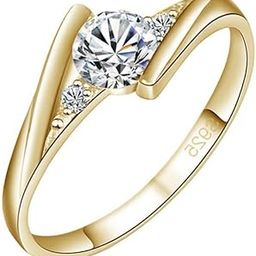 Luxuriously dazzling Sizzling Solitaire Adjustable Ring For Women & Girls-image-38