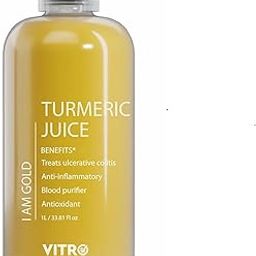 Vitro Turmeric Juice with Black Pepper 1Ltr | Liquid Curcumin Supplement for Joint Support, Inflammation & Immunity | Fast Absorbing Alternative to Turmeric Capsules & Curcumin Tablets-image-19
