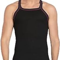 Men's Solid Relaxed Fit Vest (ATV01-01_Black 115 cm)-image-86