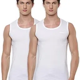 ramraj cotton Men Cotton White Vest RNBS (2 PCs Pack)-85-picture-44