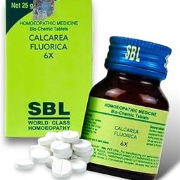 SBL Calcarea Fluorica 6X Tablets (25gm) - Set of 3 Bottles-image-16
