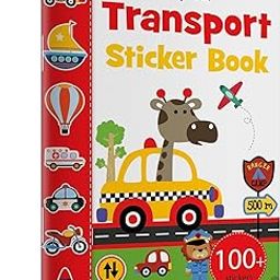 My First Transport Sticker Book: Exciting Sticker Book With 100 Stickers-24
