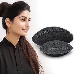 Sanas Hair Puff Set of 2 Puff Maker Tool Oval Shape Hair Styling Tool Hair Accessories Add Bump Puff Volumizer Hair Styling Accessory For Women Girls – Pack of 1-54
