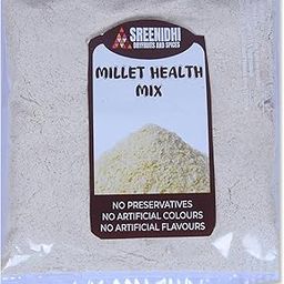 SREENIDHI Millet Health Mix | 100% Natural Multi-Millet Nutrition Powder for All Ages | Boosts Immunity, Energy & Digestion | No Preservatives | Ready-to-Cook Superfood (250-GM, NIL)-image-37
