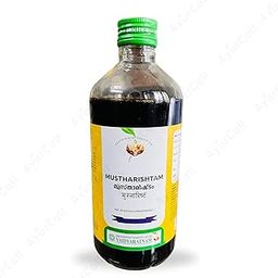 Vaidyaratnam Mustharishtam (450 ml) for indigestion, loss of appetite and irregular bowel movements-25