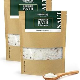 Fortified Aromatic Epsom Bath Salt Infused with Jasmine Buds and Minerals for Aromatherapy, Skin Tanning, Foot Massage, Relaxing, and Pain Relief 1 KG Pack-image-50