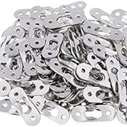 ATORSE Craft Kits 2x100 Pcs Sliver Heavy Duty Keyhole Hangers Photo Frame Hook Picture Hangers-Crafts- Home Arts & Crafts- Framing & Matting- Frames & Supplies-image-56