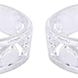 Pure 925 Sterling Silver Heart (Leg Finger Rings) Chandi Bichiya Toe Rings For Women (Free Size)-image-98