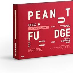 Ether Atelier Peanut Fugde 300g | Artisan Milk & Dark Chocolate Fudge | 34% Milk & 70% Dominican Dark Couverture with Walnuts | Single Origin | Gourmet Gifting-image-92