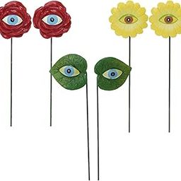 The Style Sutra6x Garden Plant Flowers Stick Resin Plant Eyes Stakes Set for Indoor Pathway | Home Decor| Floral Decor-image-35