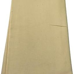 Unstitched Cotton Lining Fabric for Dress Materials – Soft, Skin-Friendly – 36” Width – 100% Cotton – Color Choices-Multiple Lengths (2m/4m/6m/8m) (Beige, 6 Meter)-image-68