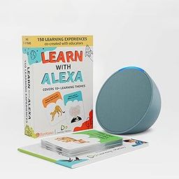 Amazon Echo Pop (Green) Smart Bluetooth Speaker | Combo for your Kids aged 3-8 years with Alexa Activity Kit | Helps in interactive learning, stories, rhymes & hands-free fun | Special Edition | Alexa for Kids-3