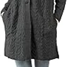 matelco Womens Woollen Long Buttoned Cardigan/Sweater for Winters-picture-14