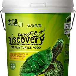 Taiyo Pluss Discovery Premium Turtle Food - 250 G (Pack Of 1) Bucket Container | Daily Nutrition Sticks With Spirulina And Stabilised Vitamin C, All Life Stages-image-8