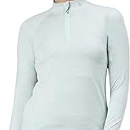 A310 Quick Dry 4 Way Stretch Antimicrobial High Neck Full Sleeve with Thumbhole Slim Fit T-Shirt for Women-image-50
