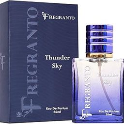 FREGRANTO Luxury Perfume For Men - White Wood & Sweet Floral Fragrance Spray - Long Lasting Eau De Perfum 30 ML (Thunder Sky)-10