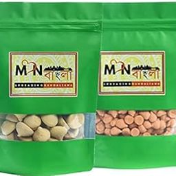 MonBangla Store Special Bori Combo - Premium Urad Bori (250 Gm)+ Masoor Bori (250Gm)-image-60