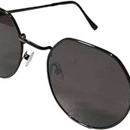 Fashion Goggles for men's with Black Metal Frame, Dark Tinted Lense Uv Protection, Unisex-2