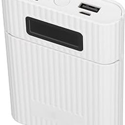 DIY Power Bank, 18650 Battery Charger Box Fashionable Appearance for Mobile Phone(White)-27