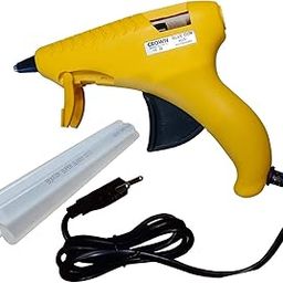 Crown 40W Hot Melt Glue Gun – Fast Heating & Trigger Feed Design | Ideal for DIY Crafts, Home Repairs, School & Office Projects | Includes 5 Glue Sticks – Yellow Body – Model CR-72-image-72