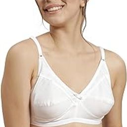 Women's Cotton Non Padded Wire Free Full Coverage Bra-picture-41
