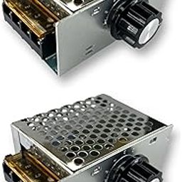 INVENTO 2Pcs 4000W High Power SCR Triac Electric Voltage Regulator 220V AC Temperature Motor Speed Controller Light Dimmer Thermostat-image-22