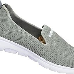 Women's Slip-On Walking Shoes, Grey Mesh, Lightweight, Stylish, Comfortable, and Versatile Footwear for Active Lifestyles-image-36