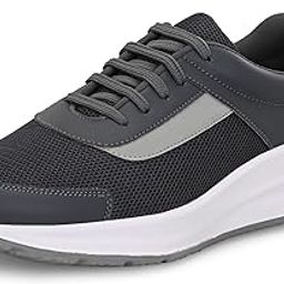 Casual Shoe for Men | Cushioned Insole Provide Comfort| Stylish Sneaker Shoe | Lace-Up Design | Perfect for Casual Outfits for Boys & Men (6821)-image-18