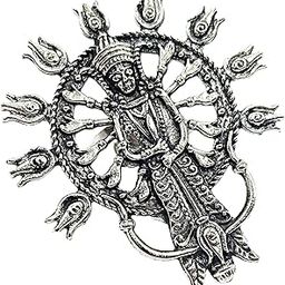 Laxmi Devi Timeless Grace Ring For Women and Girls | Western Traditional Look Silver-Toned Hand Accessories For Bridal to Casual Look Religious Gift to your Precious-image-45