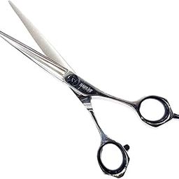Professional Tachi Stainless Steel Cutting Barber Dressing Sharp Scissors, Trimming Razor Edge Shears for Home Saloon Barber_5.5" Inch-image-20