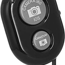 Amazon Basics Bluetooth Remote Shutter for iOS and Android with Bluetooth Technology, Useful for Selfies, Group Shots, self Portraits and Long-Exposure Shots | Works with Most Smartphones and Tablets-46