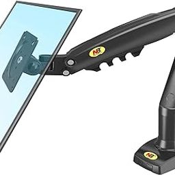 17-30 Inches Monitor Mount |Gas Spring Arm, 90 Degree Swivel, Tilts +85/-30 Degrees, Rotates 360 Degrees, 2-9 kgs max Load-11