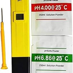 FosCadit Portable Pocket Pen type pH meter for Water Purity Pool Aquarium Measurement (Multicolor)-image-65