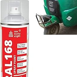 one sixty eight RAL168 CNG Green Color Paint Spray, CNG Auto Spray Paint 400 ml (CNG Auto Green)-image-52