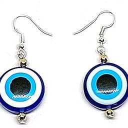 Evil Eye Big Lucky Charm Protection Charm Tops Jhumka Earring Pair For Women And Girls-image-89
