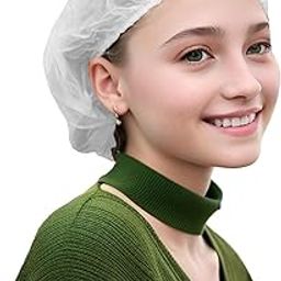 C-Cure Bio Degradable Shower Cap | Disposable Waterproof Hair Cap For Women And Men With Long Hair | Bath Cap For Spa, Salon, Hotel & Travel Use (Pack Of 200)-image-40