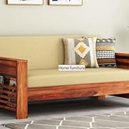 Wooden Sofa Set for Living Room and Office 2 Two Seater Sofa (Feltro. Natural Teak Finish)-image-64