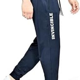 Men's Regular Fit Trackpants, Lowers with 2 Zip and 1 Back Pocket Sizes M to 4XL-picture-11