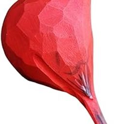 SAZ DEKOR® Artificial Bird Statue Vivid Resin Bird Statue Decor for Wall Outdoor Garden red-22