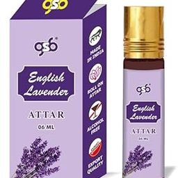 GSB English Lavender Pure Natural Attar/Itra/Perfume Roll On | Alcohol Free | Long Lasting | Undiluted | Unisex | 6 ml-image-46