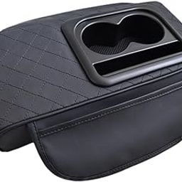 VELURA Car Armrest Cushion Multifunctional Car Armrest Box Cover for Suvs Auto Black|Set of 2 Single Stud Battery Junction Posts|Seat Covers| Parts & Accessories-image-82