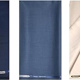 Men's Executive Fancy Formal Trouser Fabric Combo Set (Pack of 3 Pant Piece for Men)-picture-38