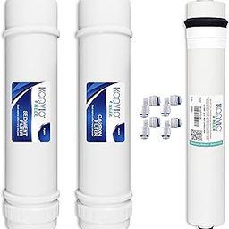 Konvio Neer 80 GPD RO Membrane, Carbon Sediment Filter for Water Purifiers, RO Inline Cartridge(White)-10