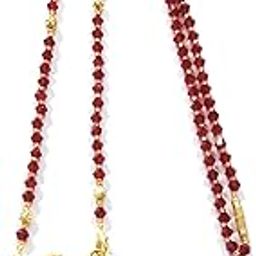 " NEW DIAMOND PAN DESGINER PENDENT WITH MANGALSUTRA CHAIN FOR GIRLS | WOMENS AND TEENAGERS-image-57