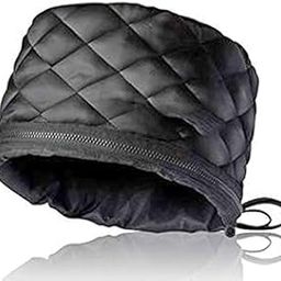 Hozhub Hair Care Thermal Head Spa Cap Treatment with Beauty Steamer Nourishing Heating Cap, Spa Cap For Hair, Spa Cap (Black)-image-70