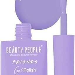 Beauty People Friend's Nail Gel Polish | Matte Finish & Long-Lasting Wear Nail Polish | Quick Dryng Nail Paint | Paraben Free | Salon Like Finish Nail Polish For Women BP 06, 12ml (Purple, Purple)-image-54