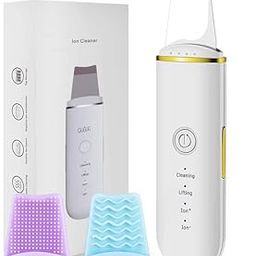 Vihan Marketing Ultrasonic Skin Scrubber Facial Cleaner Ion Acne Blackhead Remover Peeling Shovel Cleaner Facial Massager Face Lift Machine For Men & Women-20